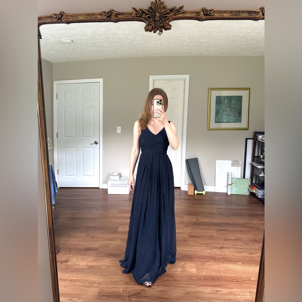 J Crew Heidi 100% Silk Evening Dress